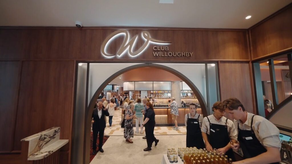 Take a look at our video of the opening of Club Willoughby